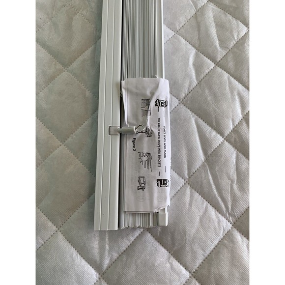 UNITED SHADE 39’’ W X 53’’ H 1" WHITE RV SHADE METAL HEAVY DUTY NEW ADJUSTABlE😀 - Picture 5 of 12